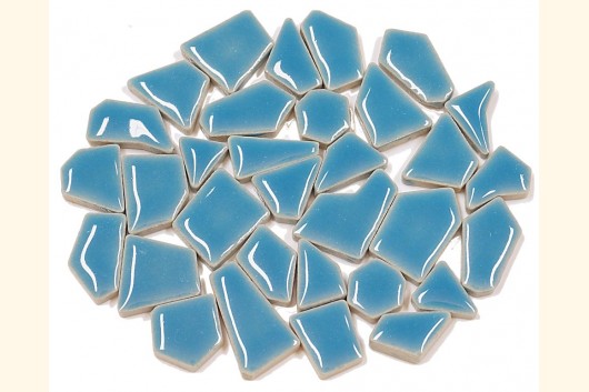 Flip-Keramik MINI karibikblau 200g Mosaik FM21e