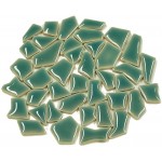 Flip-Keramik MINI mintgrün 500g Mosaik FM33b