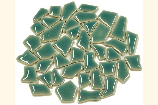 Flip-Keramik MINI mintgrün 500g Mosaik FM33b
