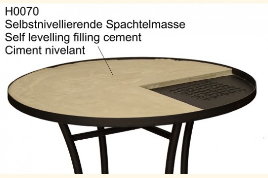 Mosaik Tisch rund Durchmesser 60 cm Tischrohling H0220