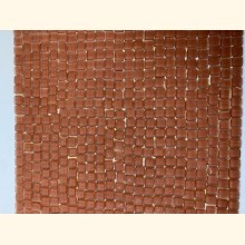 Soft Glas Mosaik MATT 1-1,5 D-BRAUN Netz 30x30 ~930g Y-S-923-11