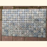 2,5x2,5 EZARRI Mosaik MATT FARNGRÜN 31x49,5 228 Stk X-Balistone