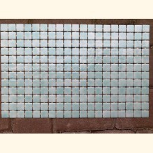 2,5x2,5 EZARRI Mosaik GLÄNZEND Mintgrün 31x49,5cm 228 Stk X2529B