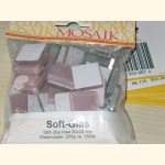 2x2 Soft Glas Glasmosaik ROSA 55 Stk S60-20e