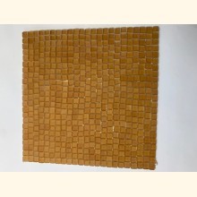 Soft Glas Mosaik MATT 1-1,5 BRAUN Netz 30x30 ~930g Y-S-921-11
