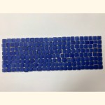 Glas Mosaik MATT 1-1,5cm D-BLAU Bordüre 9x30 ~220g Y-S-932-33