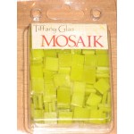TIFFANY Glas Mosaik 1,5x1,5cm SONNENGELB T40-15
