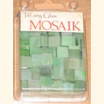 TIFFANY Glas Mosaik 1,5x1,5cm JADE grün T91-15