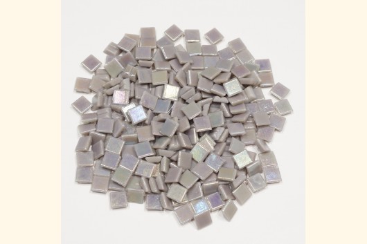 1x1 cm GrauLila-Irisierend Illusione Mosaik 200g DM-WA42-10a